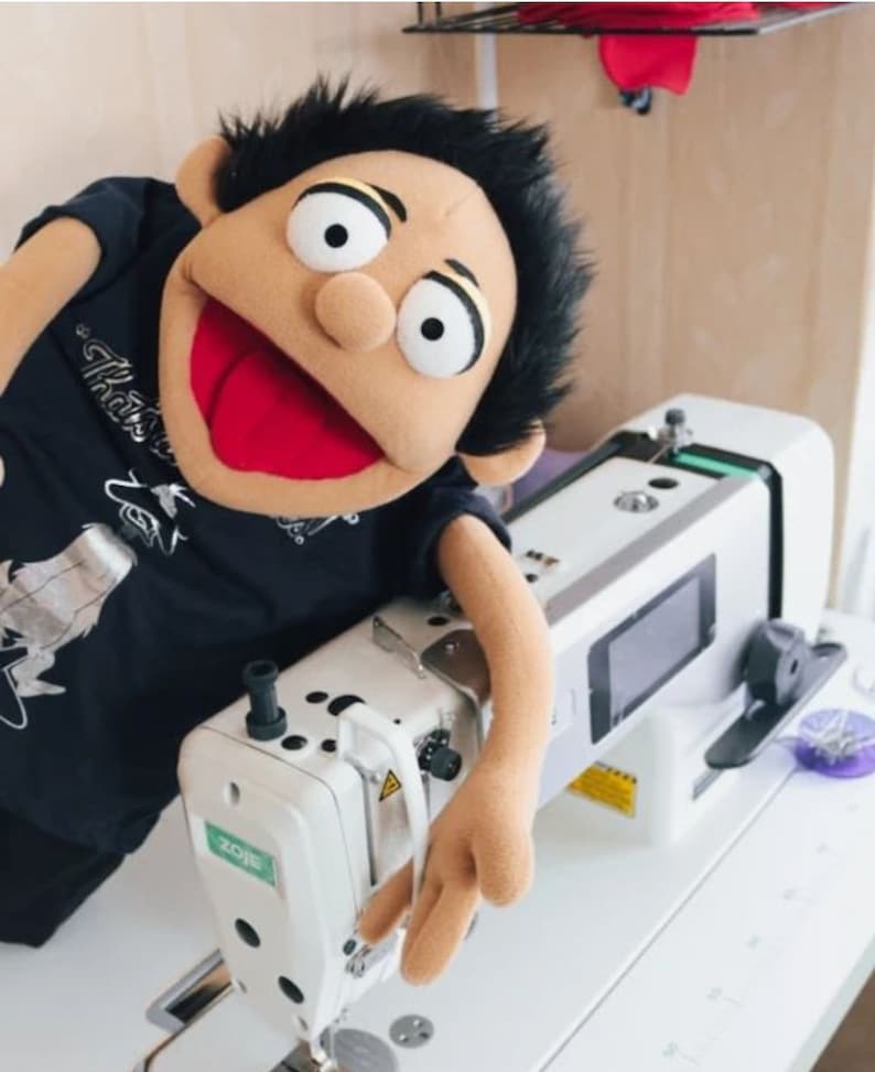 Custom Professional Hand Puppet Ventriloquist Puppet Everywhere Guy ...