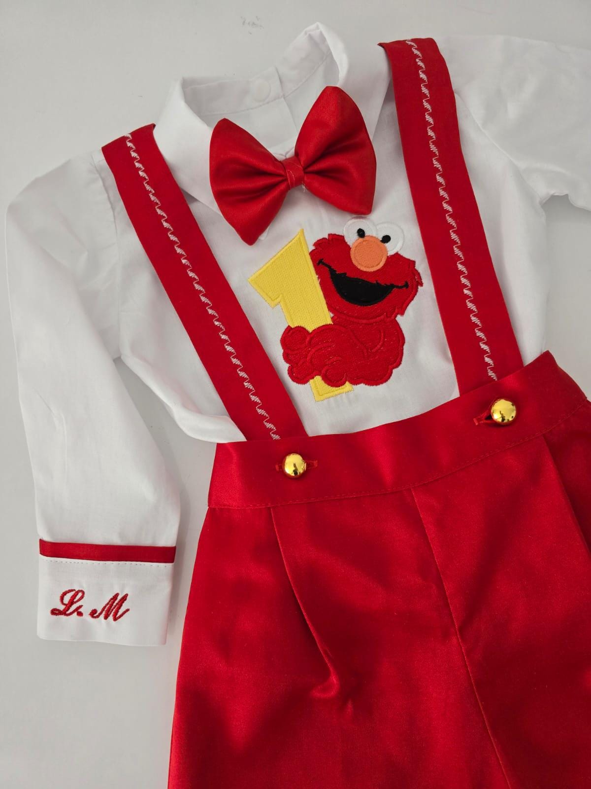 Elmo Onesie Sesame Street Elmo Infant Baby Girls French Terry