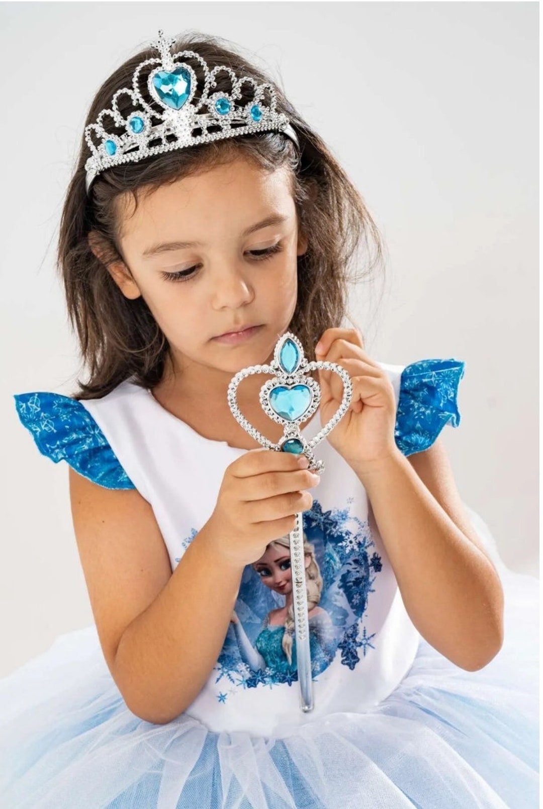 Elsa Frozen Disney Princess Classic Girls Costume