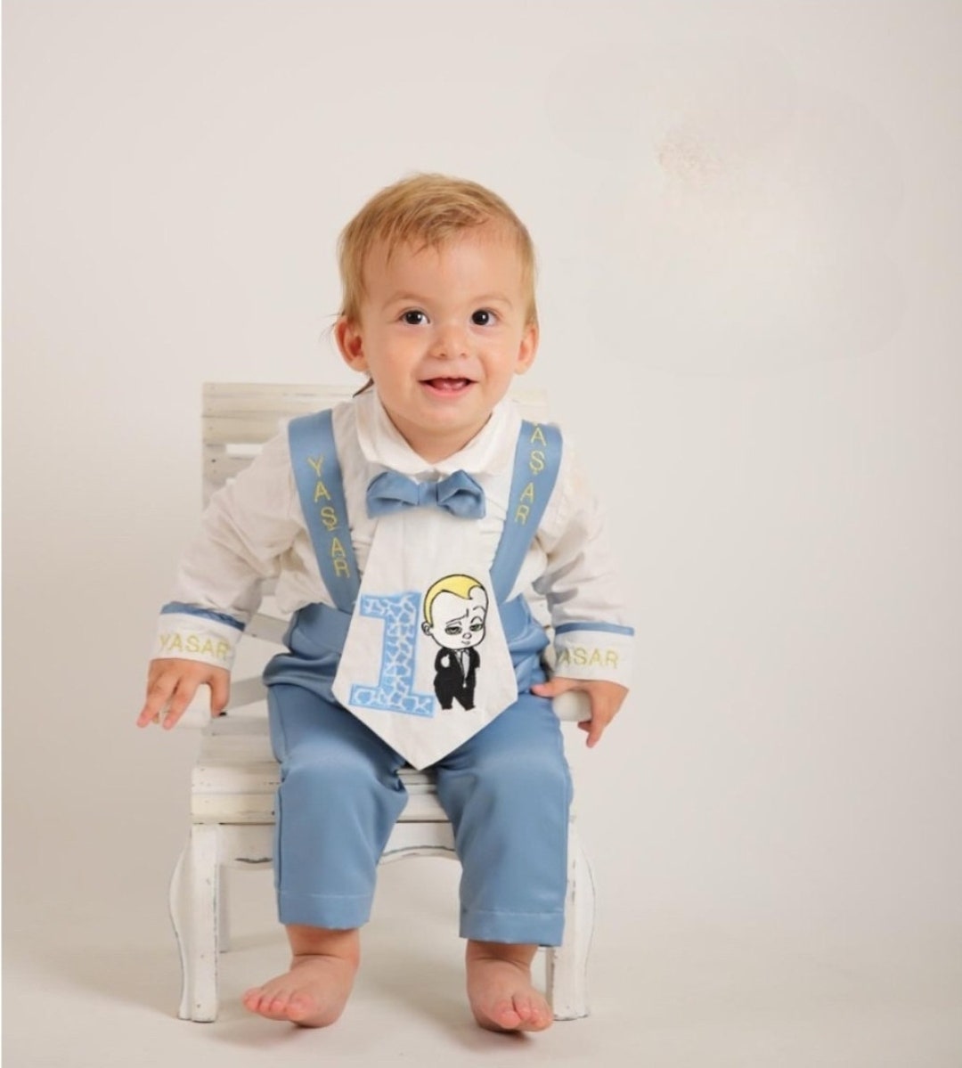 Buy Any Color Any Style Personalized Boss Baby Boys 1st Birthday