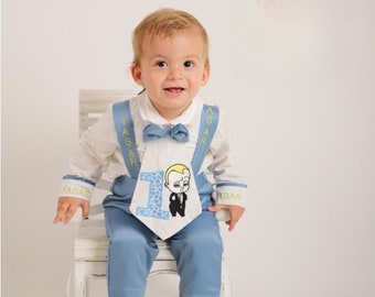 Bow Tie Boss Baby Clothes Boy Any Color Any Style Personalized