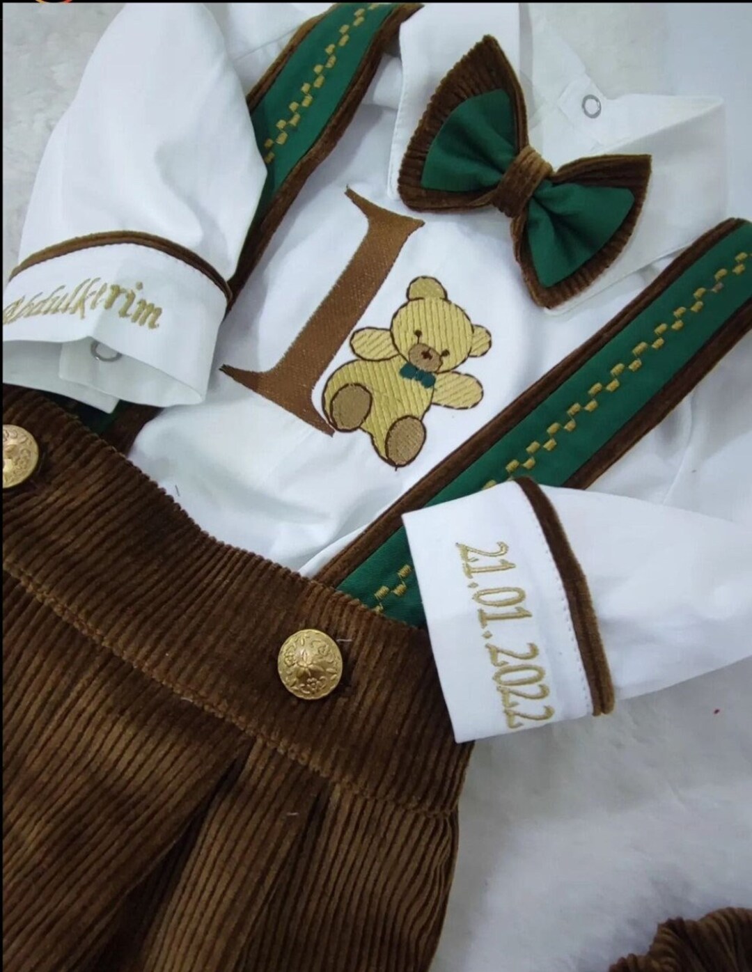 Personalized Baby Boys 1st Birthday Suit Set Custom Boys Etsy