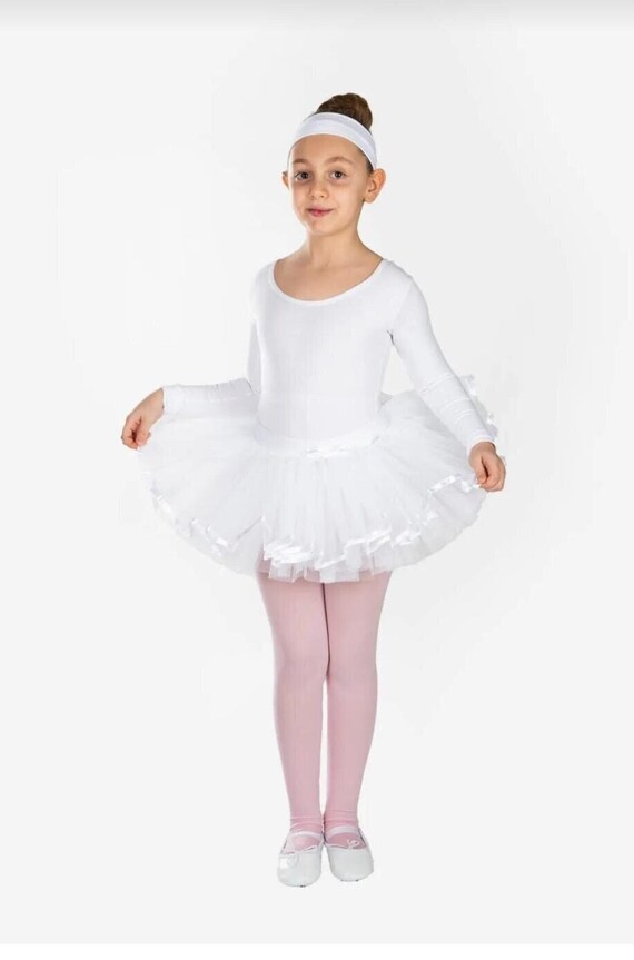 Girl's Ballet Tutu Dress - Skirt And Leotard Set For Kids Dancewear Costume