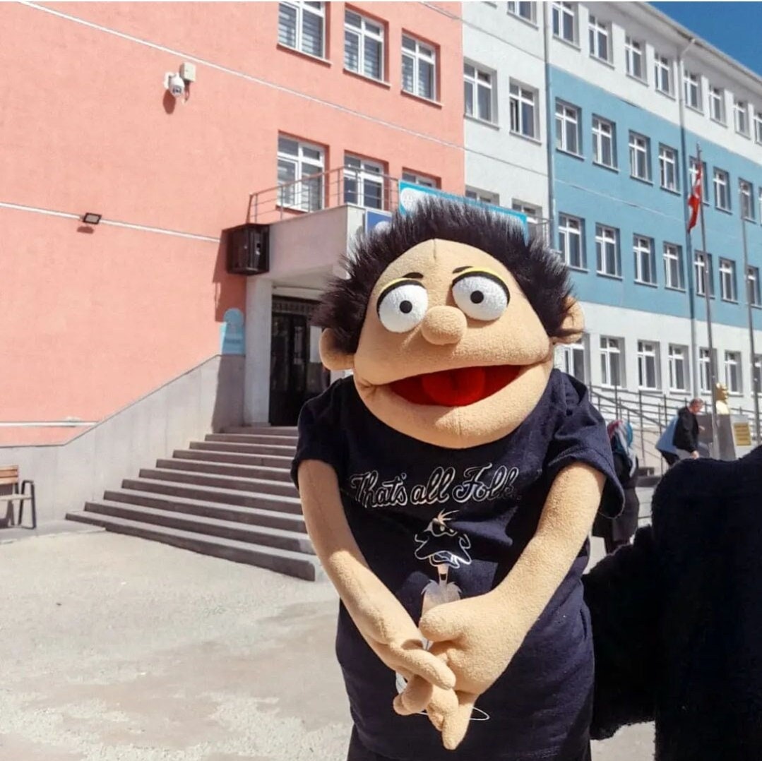 Custom Professional Hand Puppet Ventriloquist Puppet Everywhere Guy ...