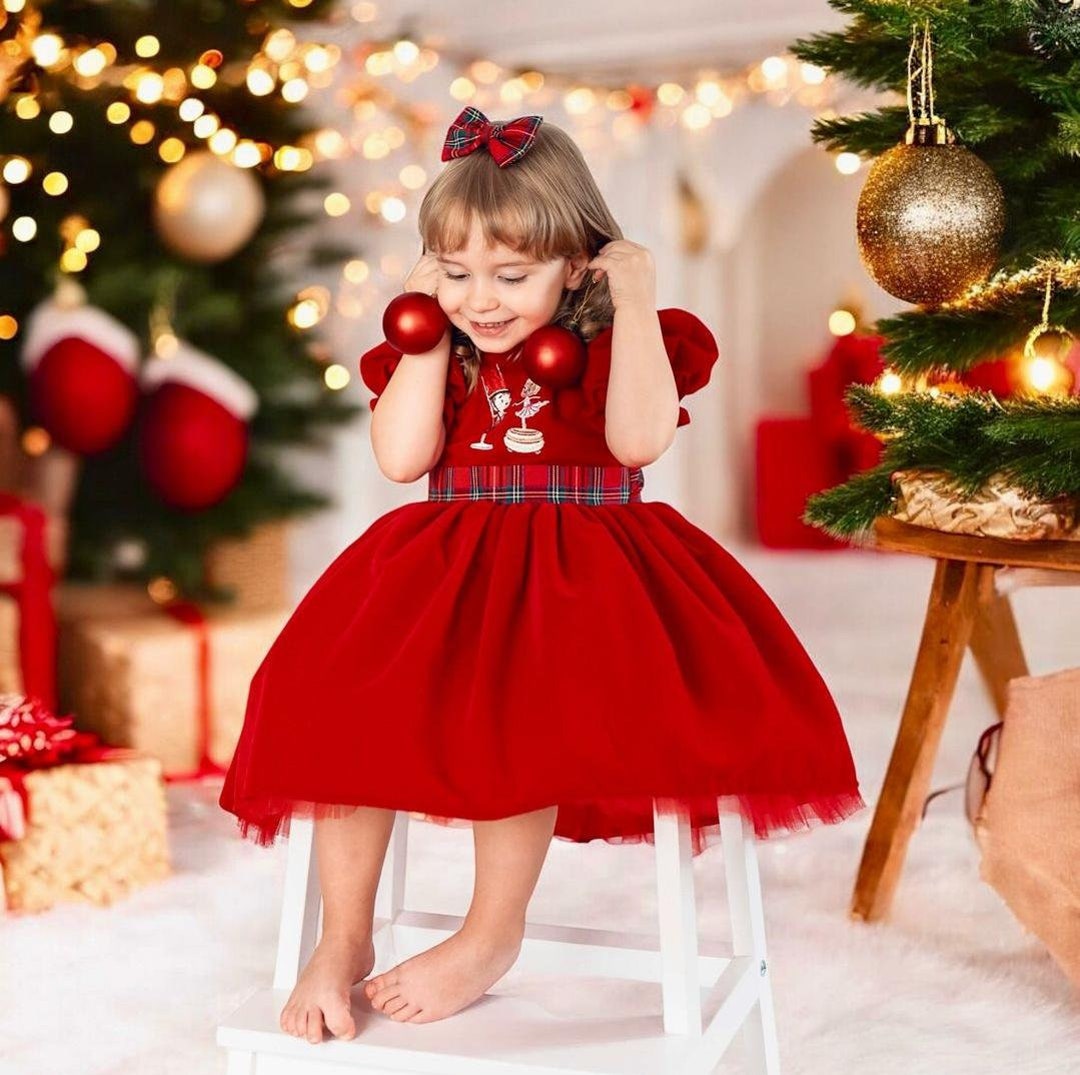 Christmas Baby Girls Party Dress