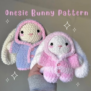 Onesie Bunny Crochet Pattern