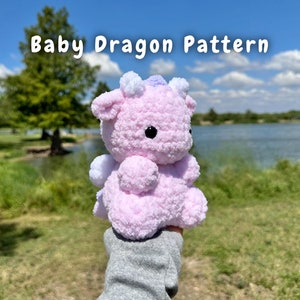 Baby Dragon Crochet Pattern