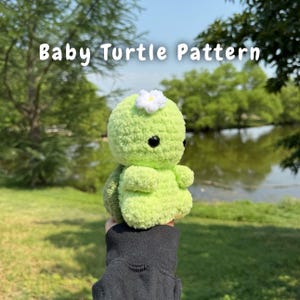Babysköldpadda virkmönster