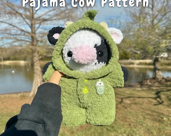 Pajama Cow Crochet Pattern | Cow + Pajama