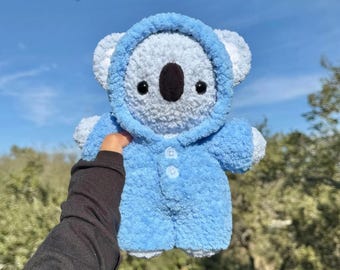 Pajama Koala Crochet Pattern | Koala + Pajama
