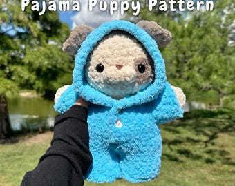Pajama Puppy Crochet Pattern | Puppy + Pajama
