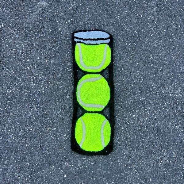 Tennis Ball Can Art Etsy
