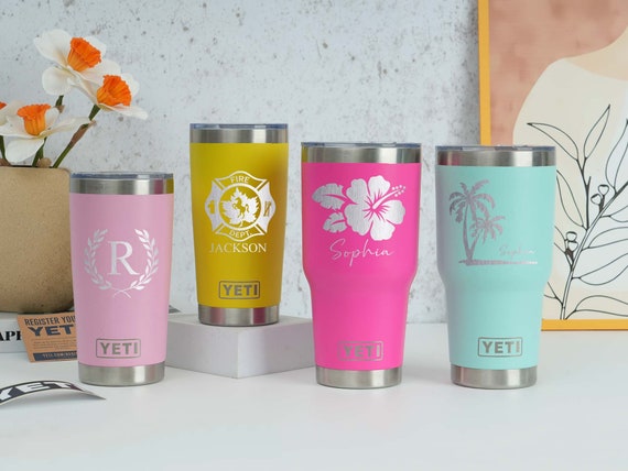 Gepersonaliseerde Yeti Tumbler, Custom Yeti Tumbler, Laser Gegraveerde Yeti, Yeti Rambler, Gepersonaliseerde Yeti, Geïsoleerde Tumbler, Reizen Koffiemok