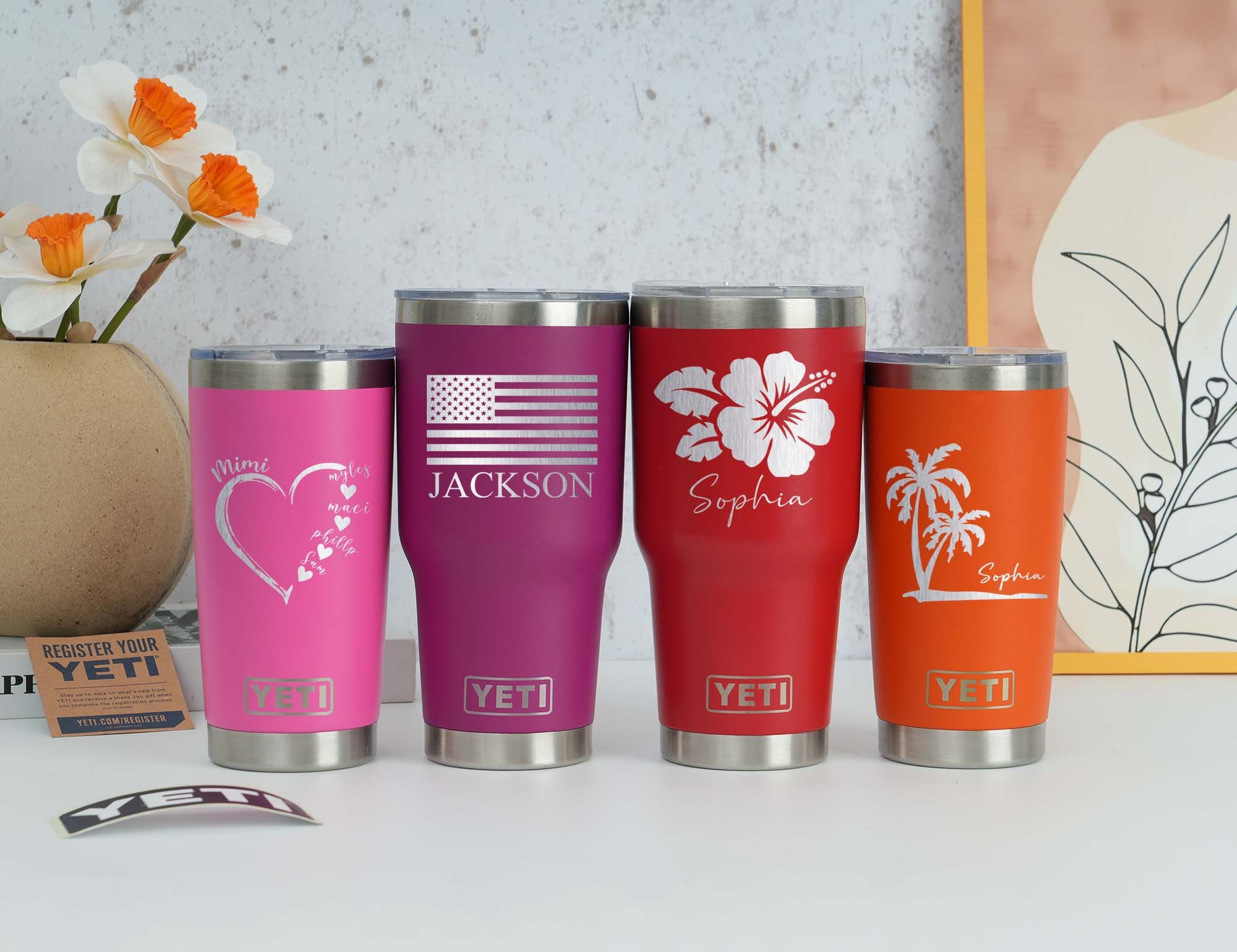 Personalized yeti - Etsy 日本