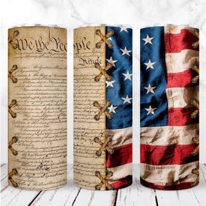 Envoltura para vaso We The People PNG de 20 oz, delgada, bandera estadounidense, patriótica, 1776, 4 de julio, EE. UU., sublimación, diseño digital sin costuras, descarga instantánea