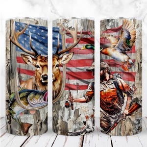 Jacht visserij Tumbler Wrap PNG 20oz mager Tumbler herten baars vissen seizoen Hunter sublimatie naadloze digitaal ontwerp direct downloaden