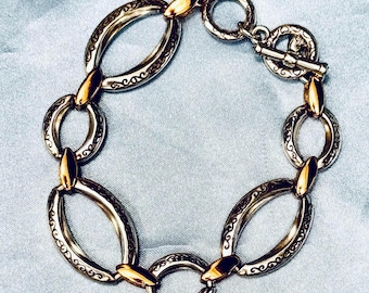 Brighton Oval Links Armband mit Gravur