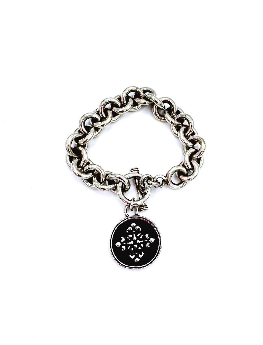 Vintage Claudia Agudelo EXEX Collection 925 Silver Curb Link W