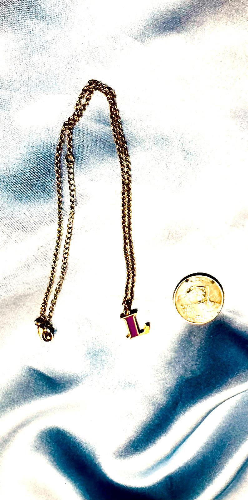 я.】（未使用）lui jewelry plum chain 34 luijewelry lui jewelry