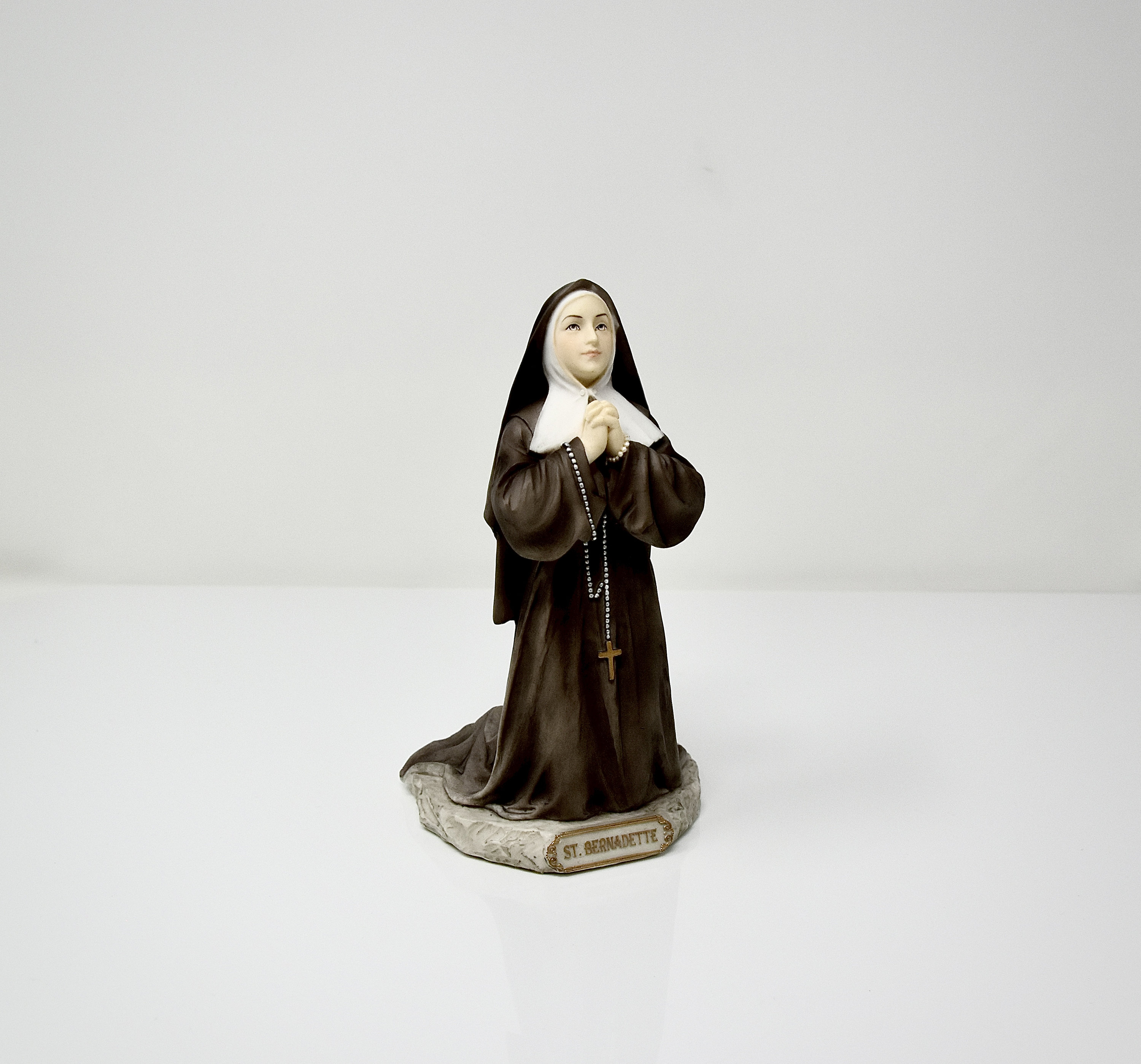 Saint Bernadette Soubirous Nun Statue Etsy