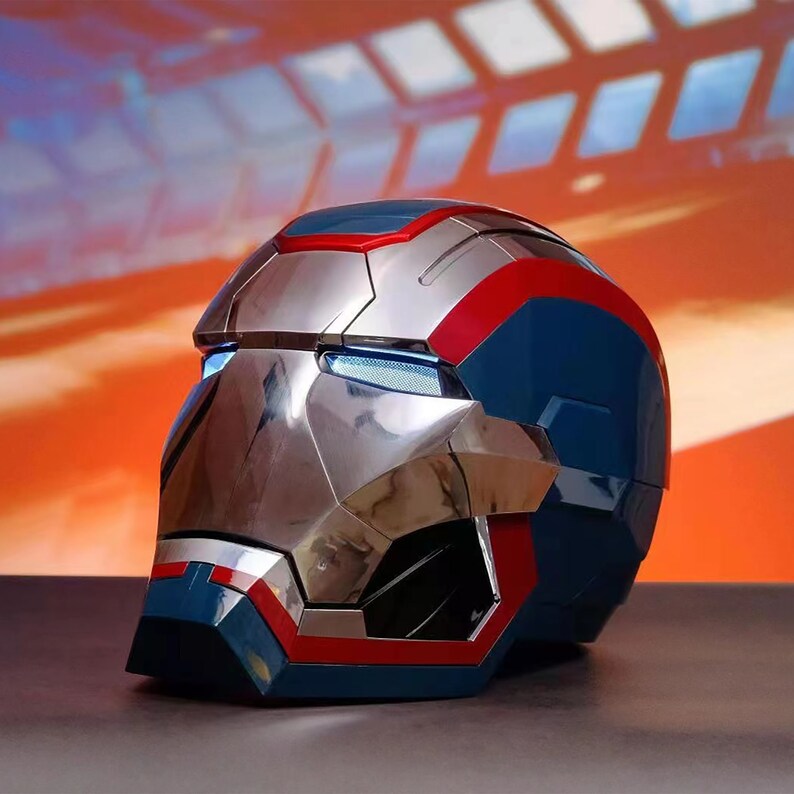 Wearable Iron Man Helmet Golden Mask MK5 Wearable Iron Man Etsy