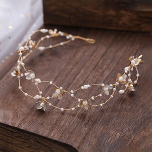 Bride Hair Jewelry Wedding Bridal Jewelry Diadem Bridal Hair Jewelry Tiara bridal hair accessories image 2