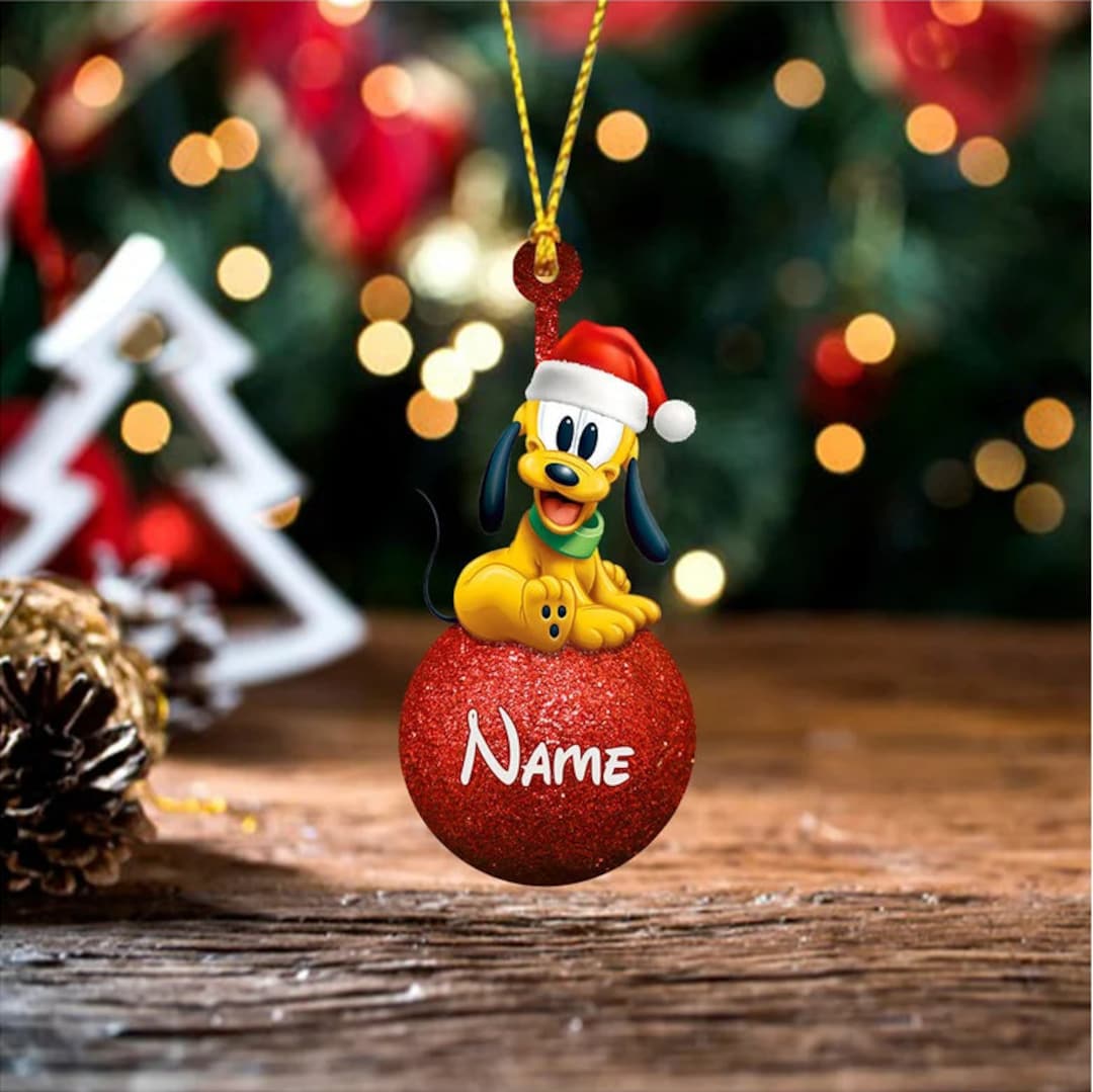 Pluto Christmas Ornament 
