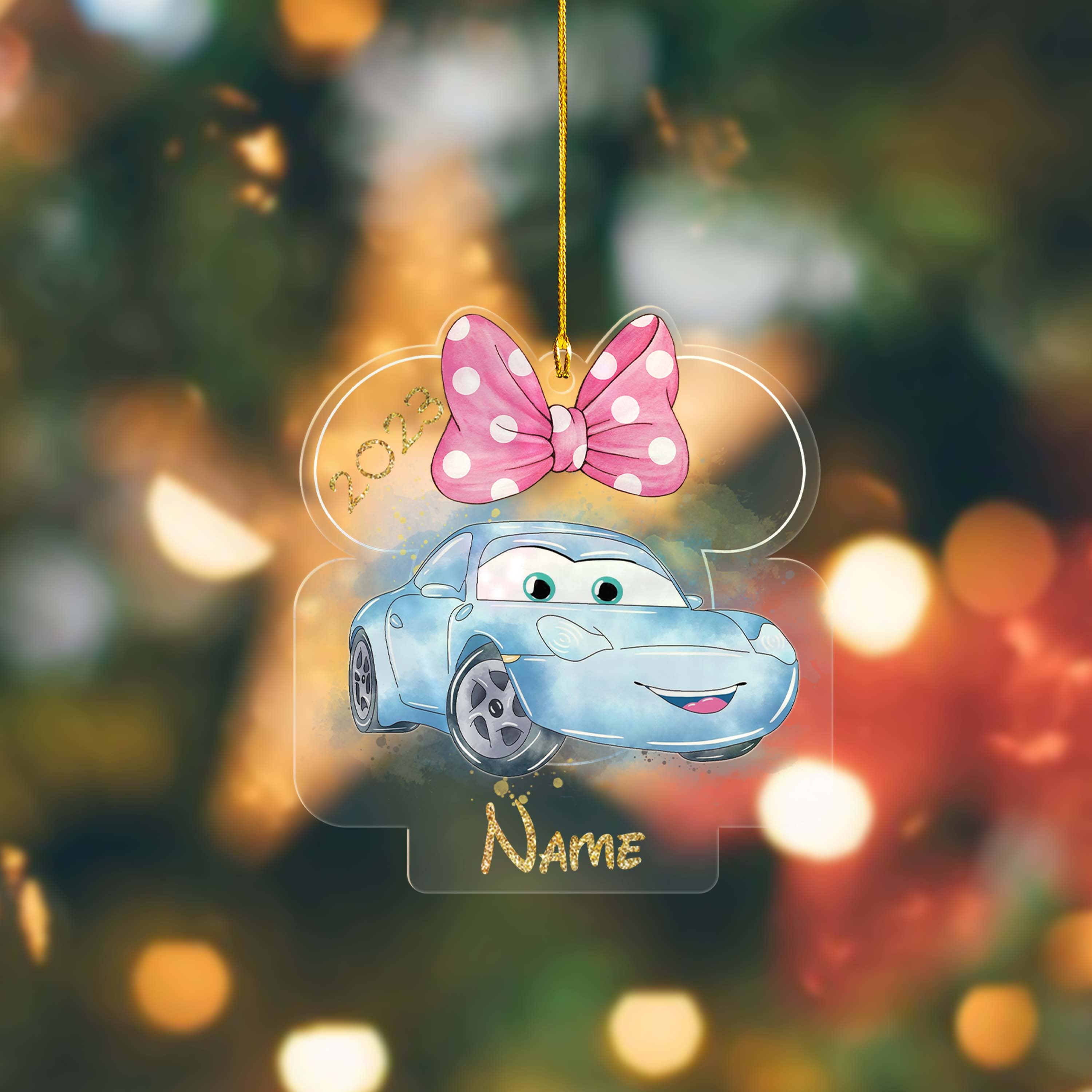 Disney Cars Ornament Disney Cars Family Christmas Ornament Etsy