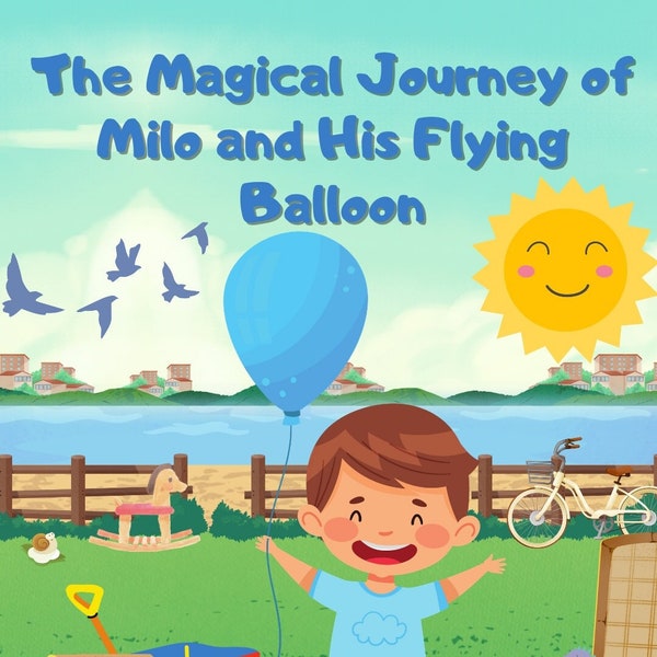 The Magical Journey of Milo and His Flying Balloon: Children's Book