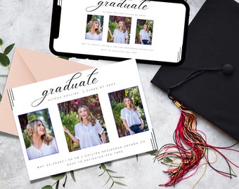 Graduation Party Invitation, Class of 2023 Announcement