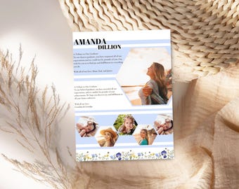 Custom Yearbook Ad Design – High School Graduation Gift (Digital Download)