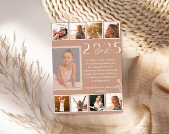 Custom Yearbook Ad Design Template - High School Senior Graduation Keepsake Digital Download