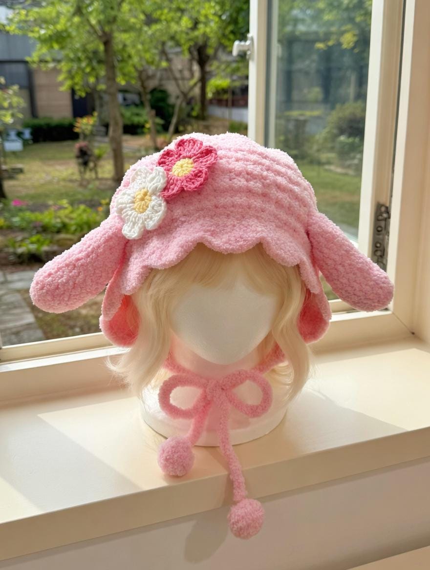 37 Bunny Beanie Crochet Patterns: Perfect for Every Skill Level and Season! 34 Bunny Ear Hat