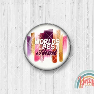 Motif cabochon worlds best aunt best aunt sister love - cabochon set A4552