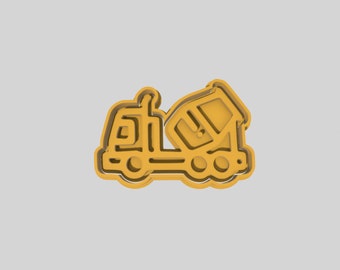 Zement Laster Ausstechform, Stempel und Präge Set
