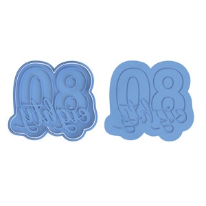 Eighty (80) Cookie Cutter, Stamp and Debosser/Stamp Set