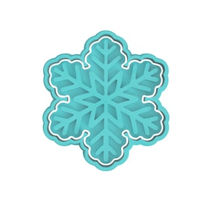 Snowflakes Clear Stamps, Christmas Card Making Snowflake Stamp