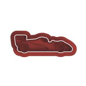 Race Car Cookie Cutter, Stamp and Debosser Set