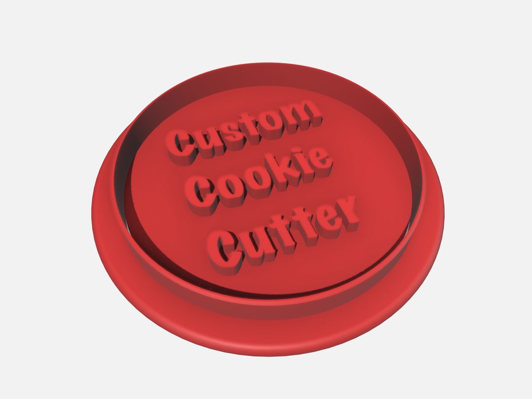 Custom Made Cookie Cutters Etsy