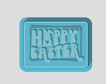 Frohe Ostern Ausstechform, Stempel und Prägestempel Set
