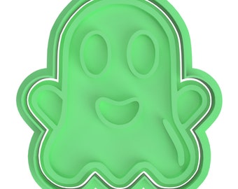 Ghost - Halloween Ausstechform, Stempel und Präger Set