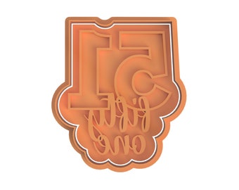Geburtstagszahlen (51 bis 60) individuelle Ausstechform, Stempel und Präger Set