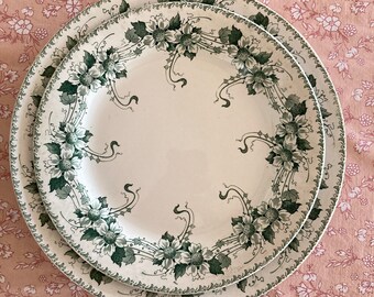 Plat Ancien BFK Lucien / Plats Anciens / Assiettes Anciennes Terre De Fer / Olddishes