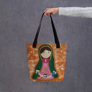 Heilige Jungfrau Maria inspiriert Tasche | Entworfen von MarthaByMaity