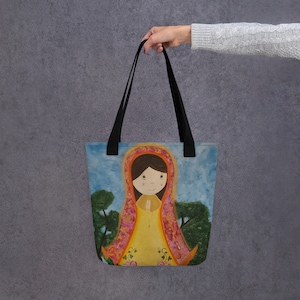 Heilige Jungfrau Maria inspiriert Tasche | Entworfen von MarthaByMaity