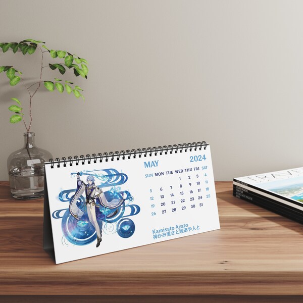 Anime 2024 Calendar Etsy