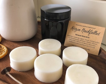 DIY Kerze Selber Machen Set - 100g - Duftkerze aus Sojwachs - Geschenkidee Hobby Kerzenherstellung Kerzengießen nachhaltig Kerze Nachfüllset