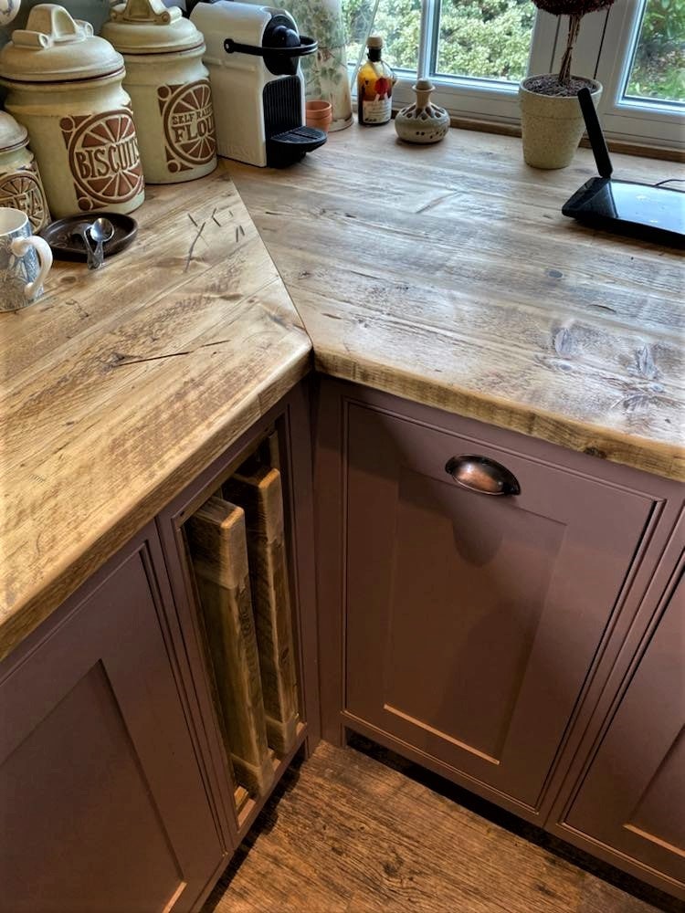 Handmade Bespoke Reclaimed Scaffold Board Worktop Etsy UK