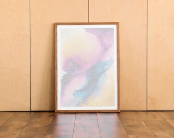 Before Sunrise Script Poster | Typographic Abstract Wall Art