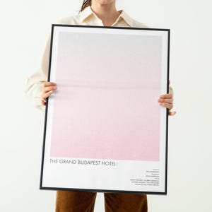 The Grand Budapest Hotel Script Print | Complete Movie Screenplay Poster | Alternative Wall Art | 2010s Film Decor | Wes Anderson Art